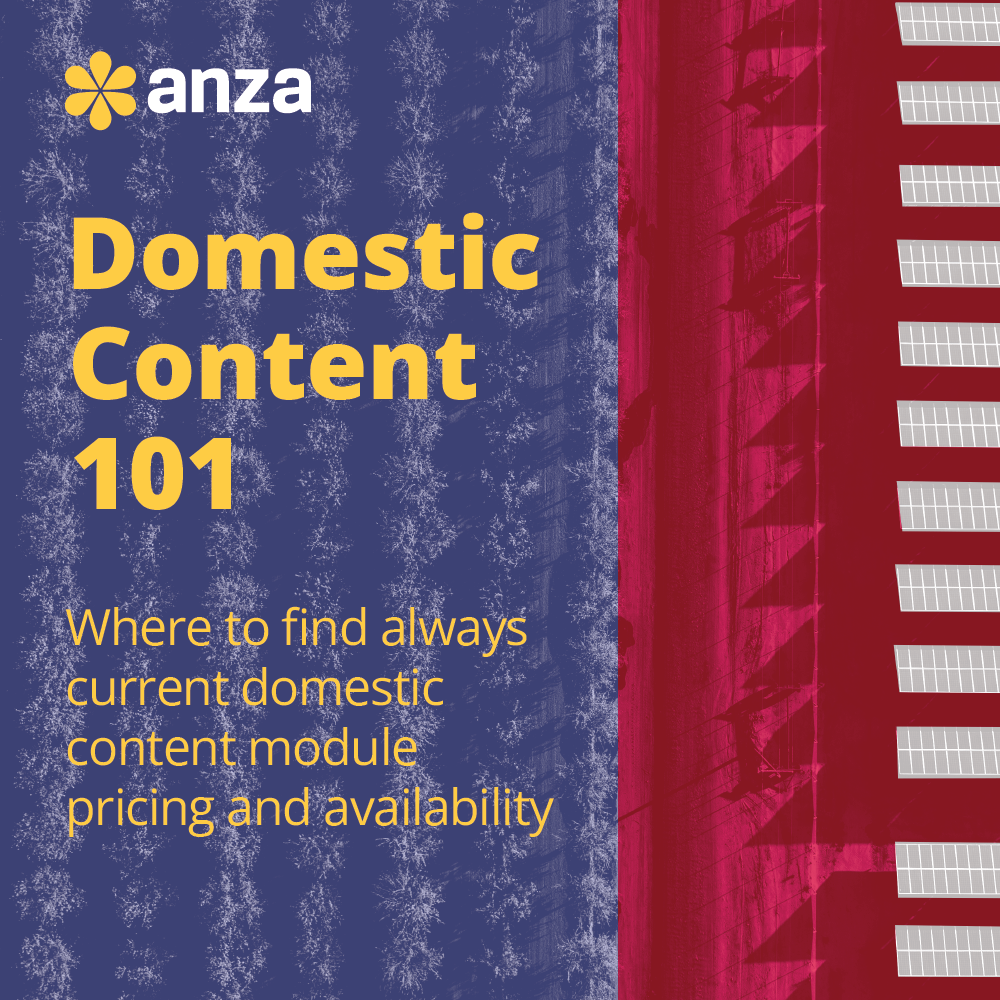 Where to find always current domestic content module pricing and availability